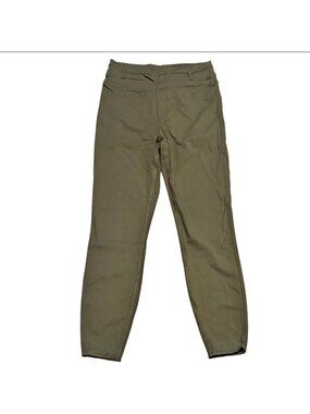 Halara Womens Stretchy High-Waisted Skinny Pants Olive Green Large NWT